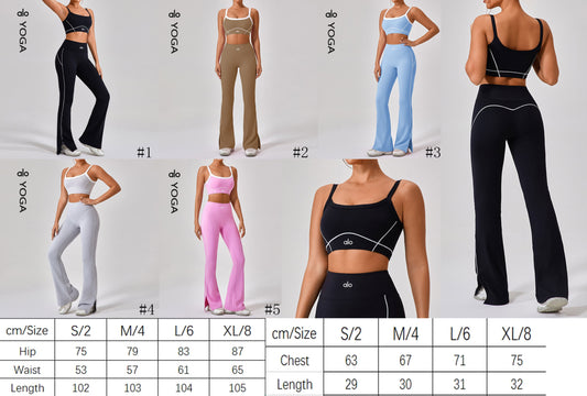 A-Spaghetti Strap Contrast Color Suit