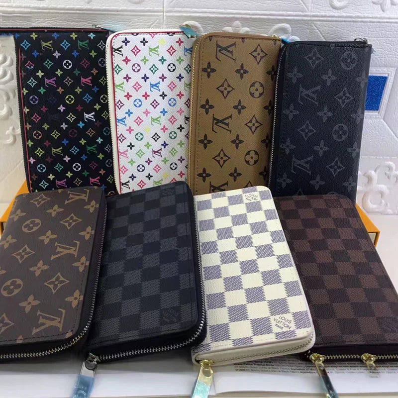 Large Zip Wallets | Vegan Leather | WHOLESALE