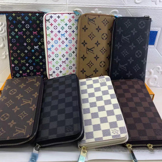 Large Zip Wallets | Vegan Leather | WHOLESALE