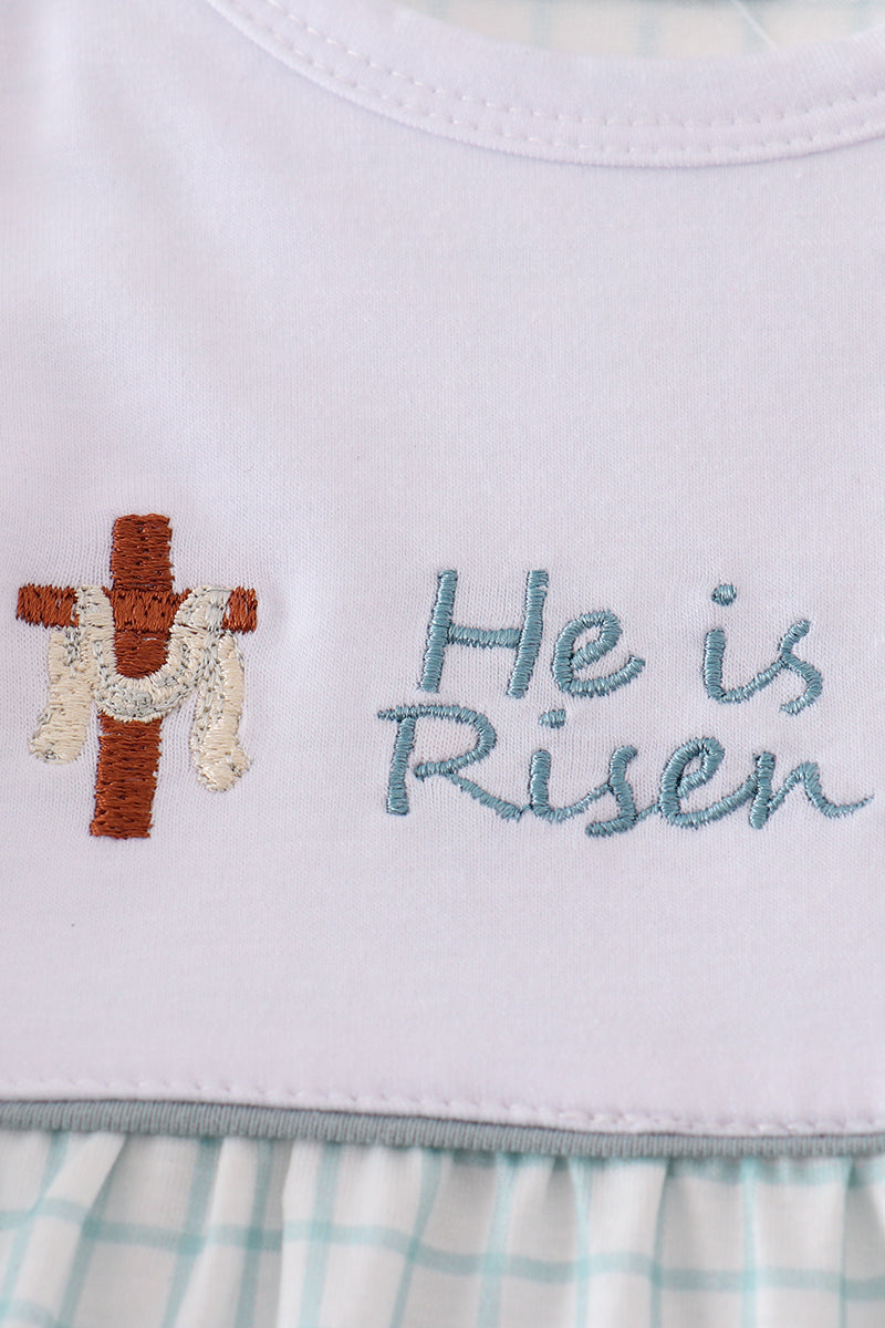 HE IS RISEN EMBROIDERY | Blue Bubble ✝️-BOYS