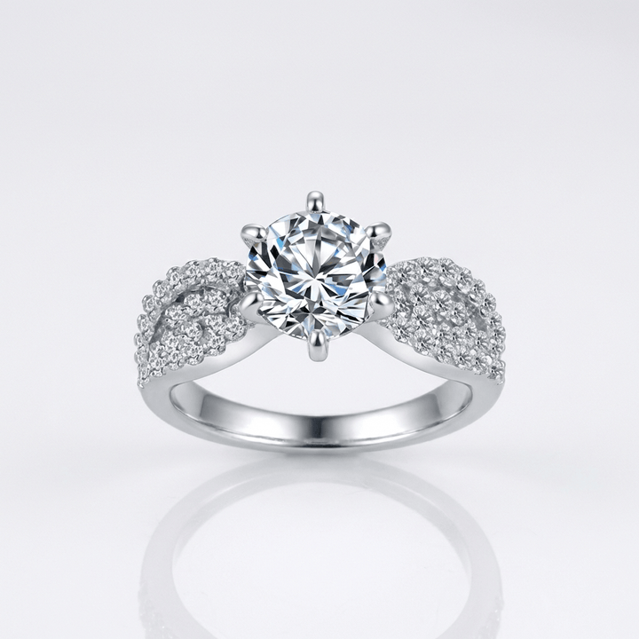 ROSE GOLD DIAMOND LEGACY RING