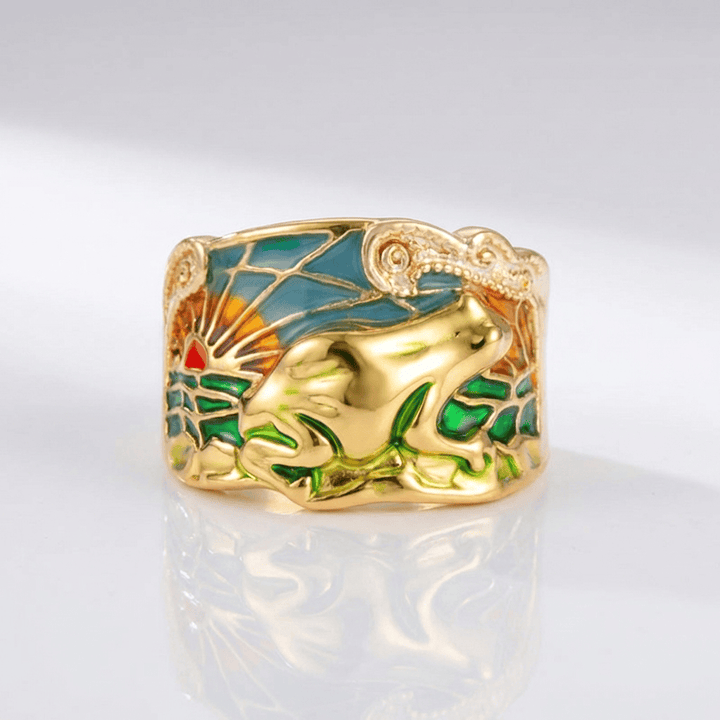 ROSE GOLD TIMELESS ORNATE RING