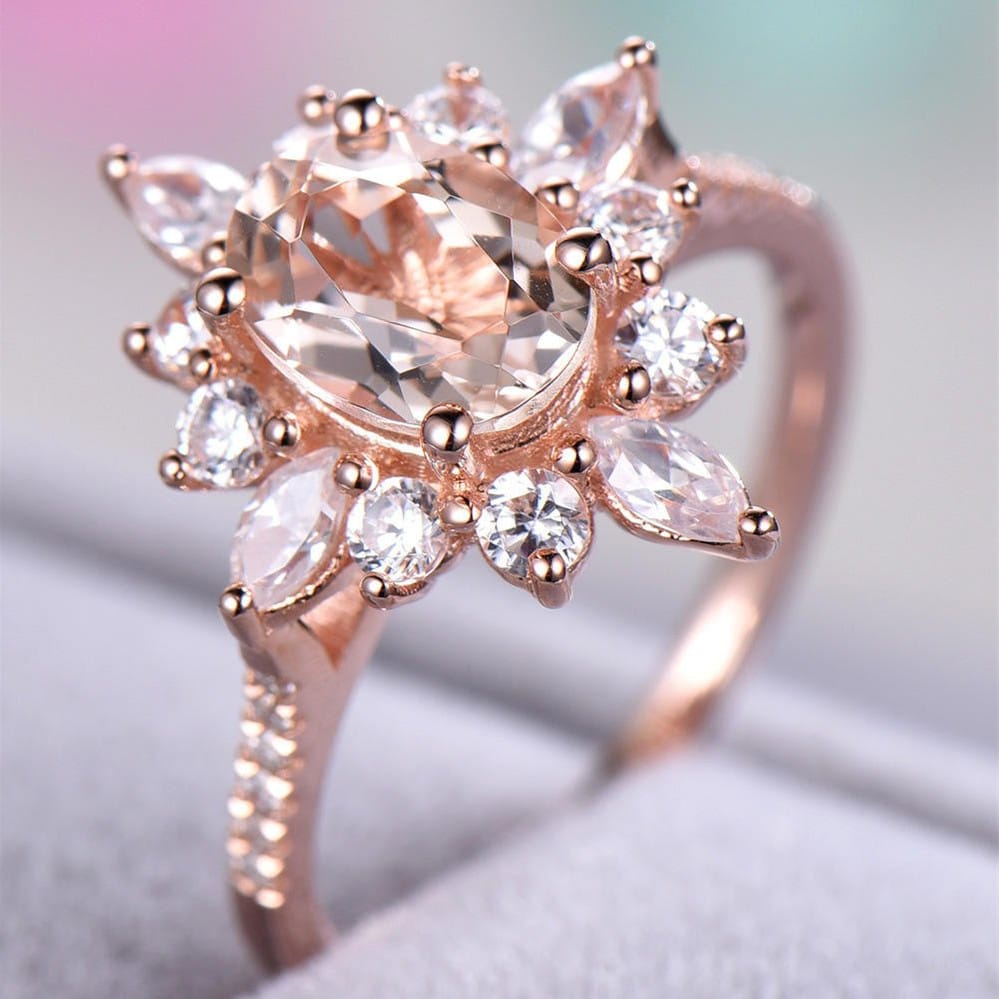CLUSTER CROWN RING