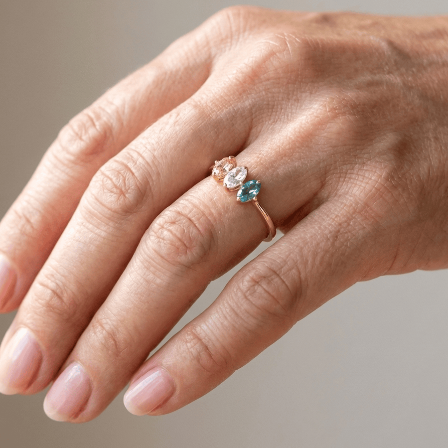 GOLDEN TRIO RING