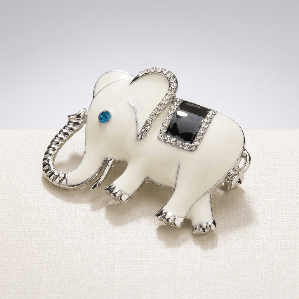 LUCKY ELEPHANT BROOCH