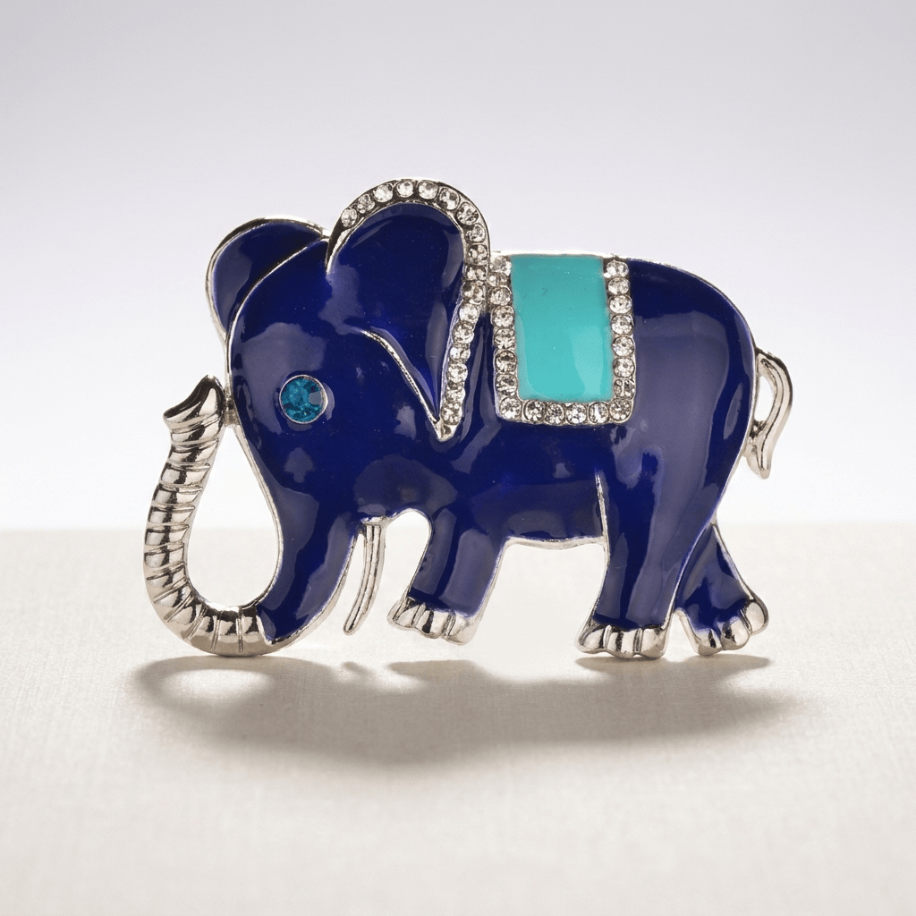 LUCKY ELEPHANT BROOCH