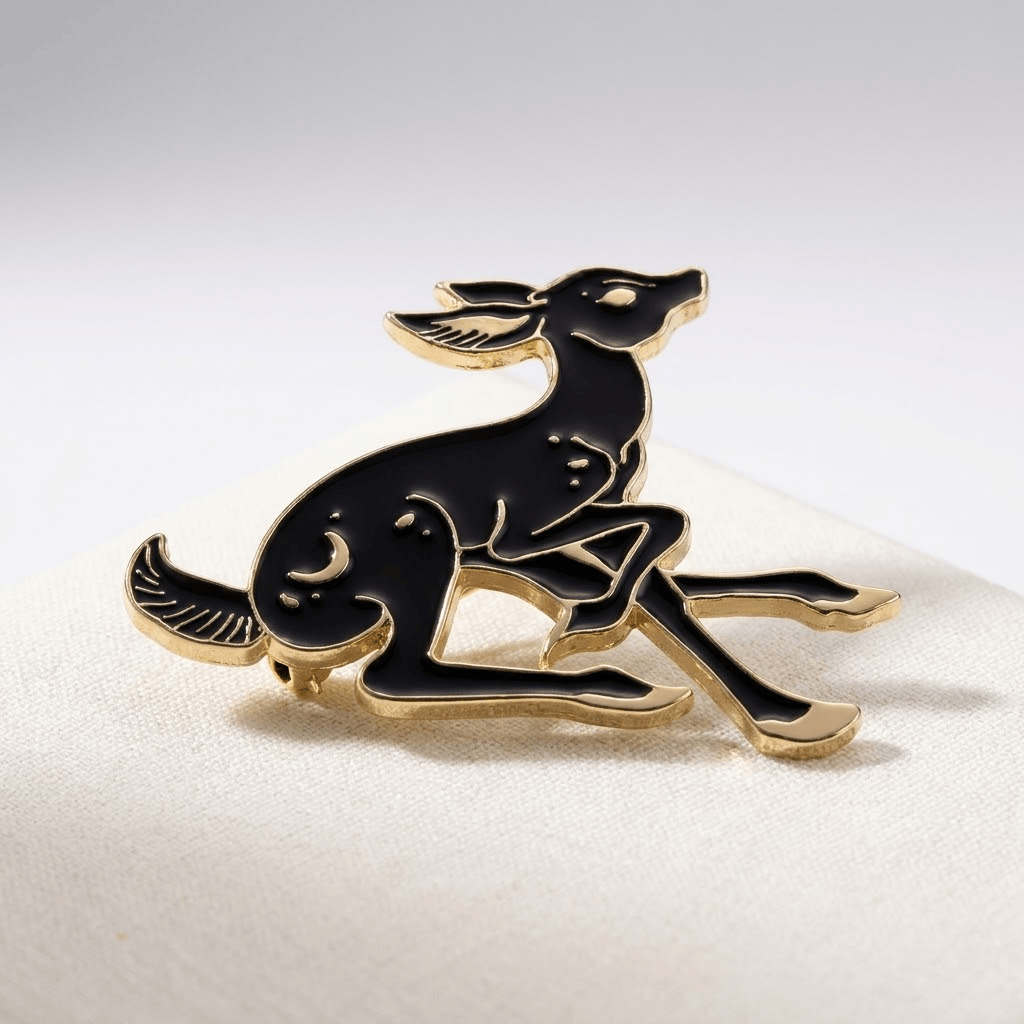 DEER BROOCH