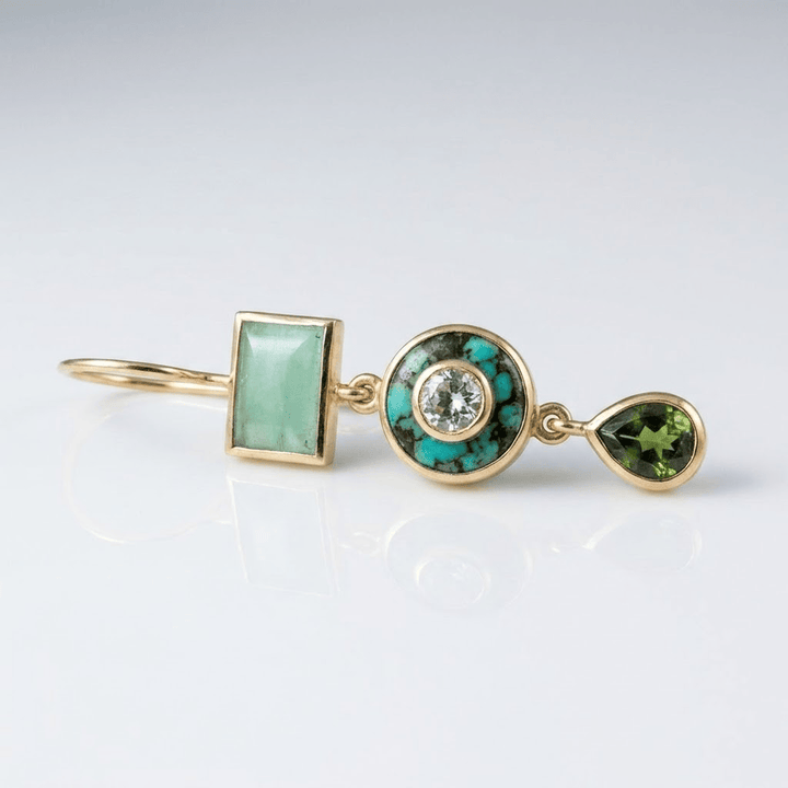 VERDE TRIO EARRING