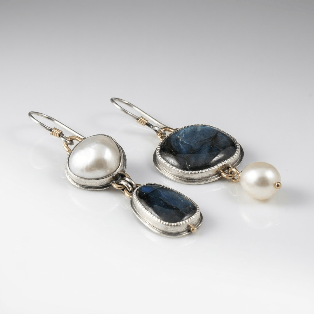 NOCTURNE SILVER EARRINGS