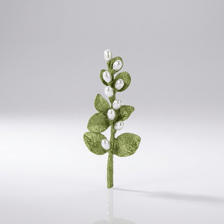 PEARL BOTANICAL BROOCH