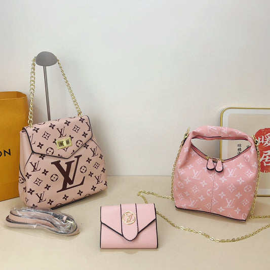 3pcs Combo + PVC Leather