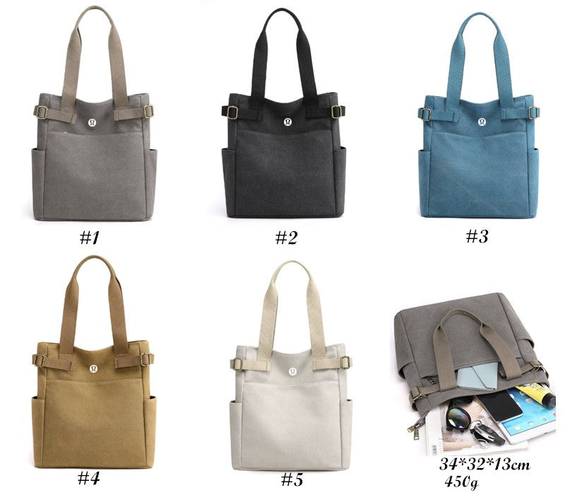 Lu-Nik-Al-Canvas Tote(R3291)