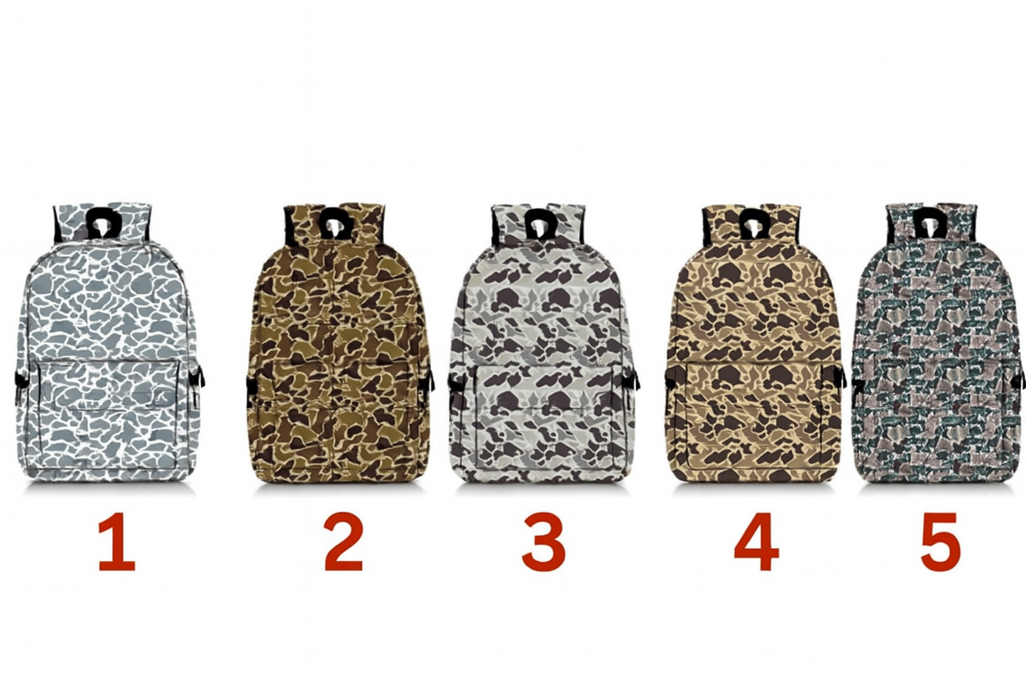Camo Backpacks