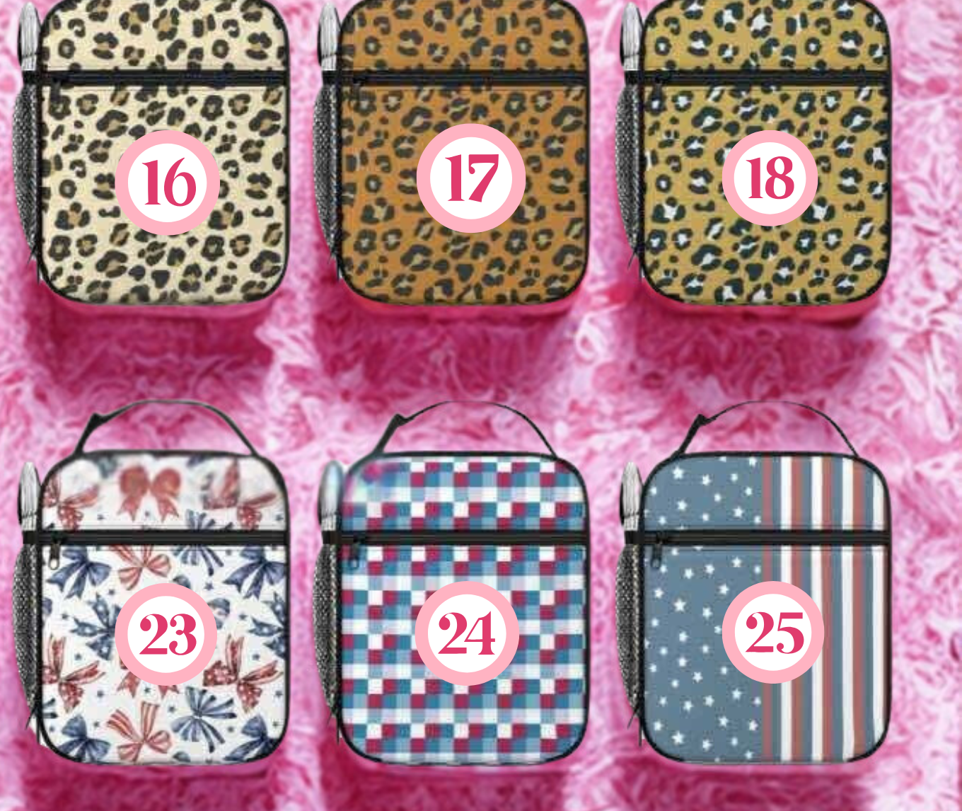Kid Lunchboxes | 14 Options (Numbers 12-25)