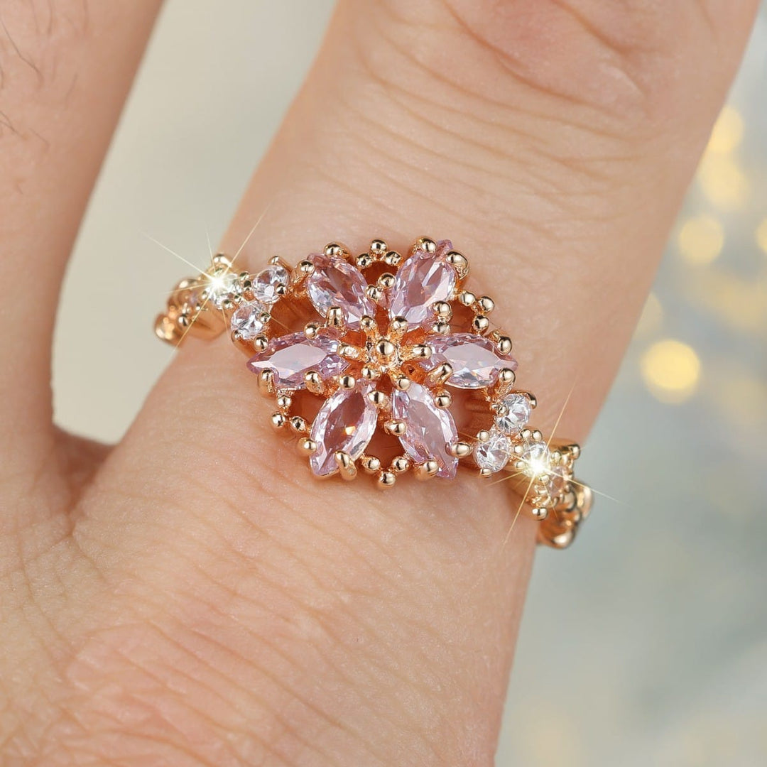 PINK &amp; GOLD RADIANCE RING