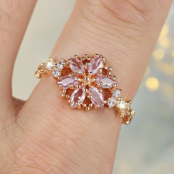 PINK &amp; GOLD RADIANCE RING