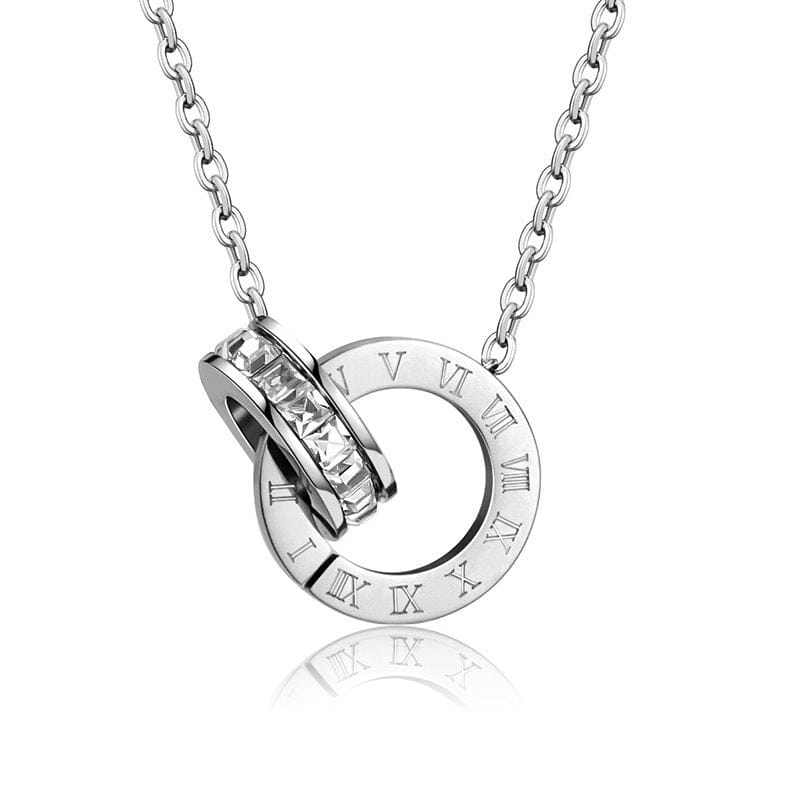 SPIRAL PENDANT NECKLACE