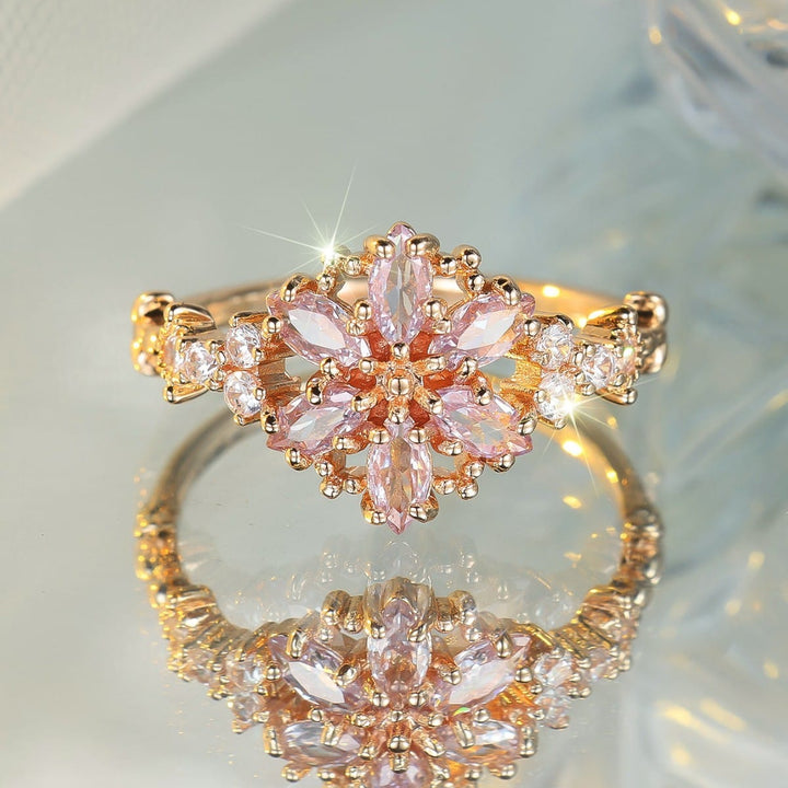 PINK &amp; GOLD RADIANCE RING