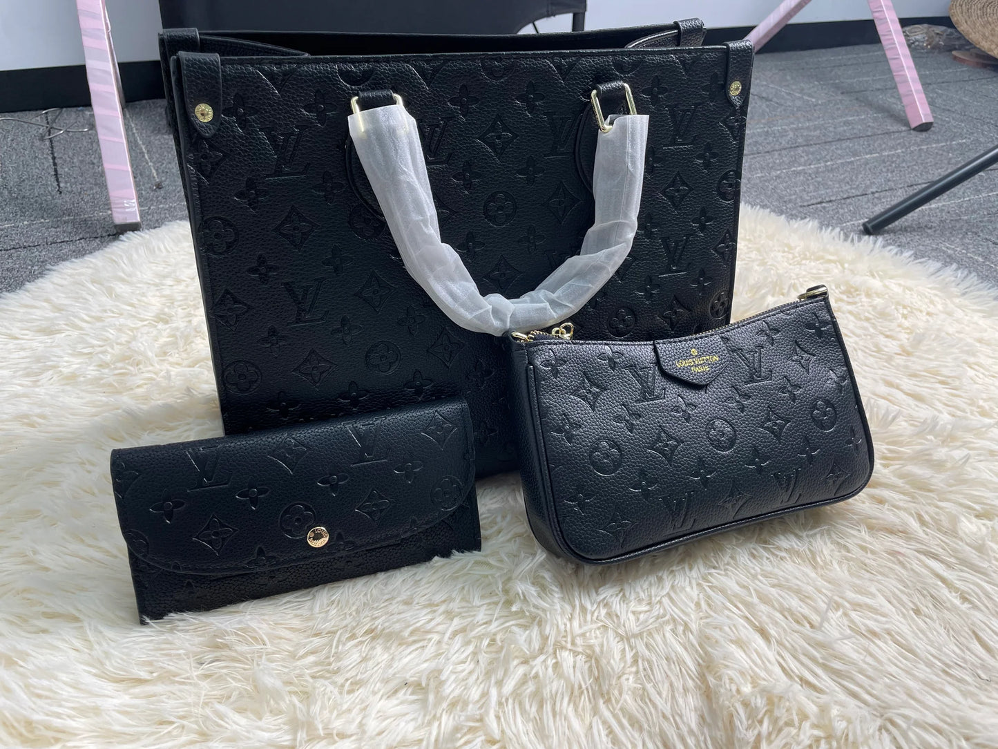 3PCS Totes Crossbody Bags Wallet