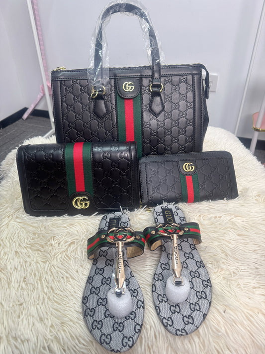 Fashion Tote 3 pcs+Shoes