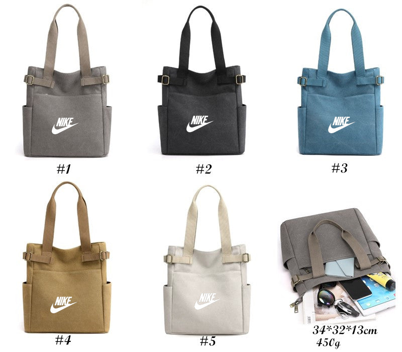 Lu-Nik-Al-Canvas Tote(R3291)