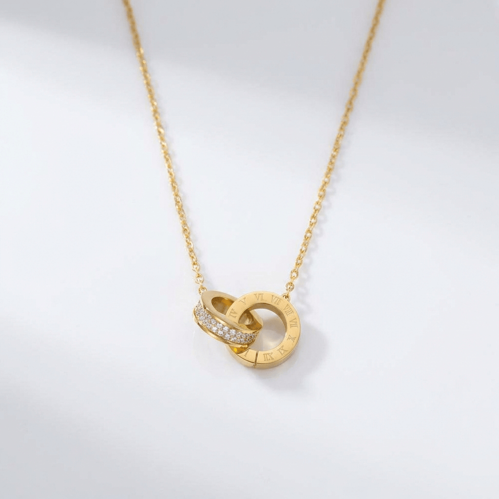 SPIRAL PENDANT NECKLACE