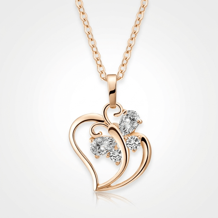 SWEETHEART ZIRCONIA NECKLACE