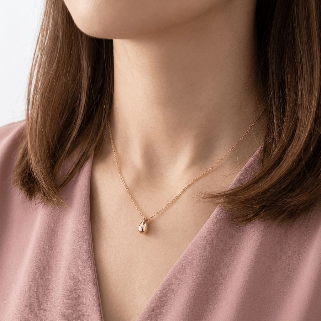 TEARDROP PENDANT NECKLACE